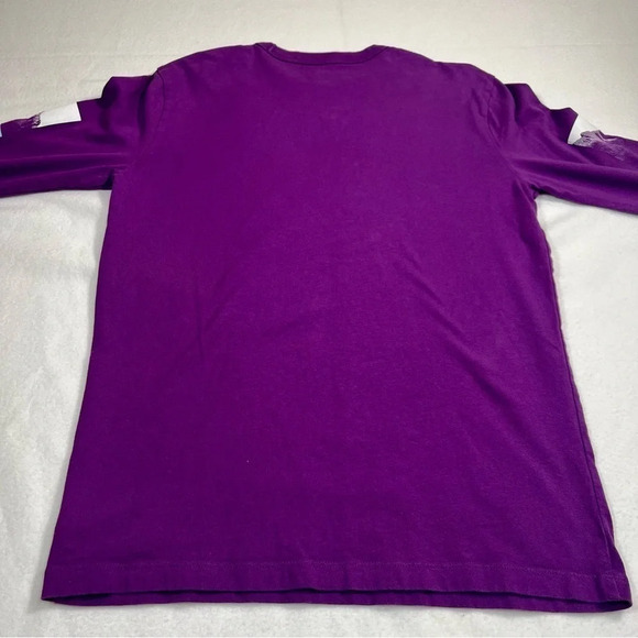 AMERICAN EAGLE Streetwear Purple‎ and Blue Mountain Graphic Long Sleeve Size XS - Picture 3 of 9
